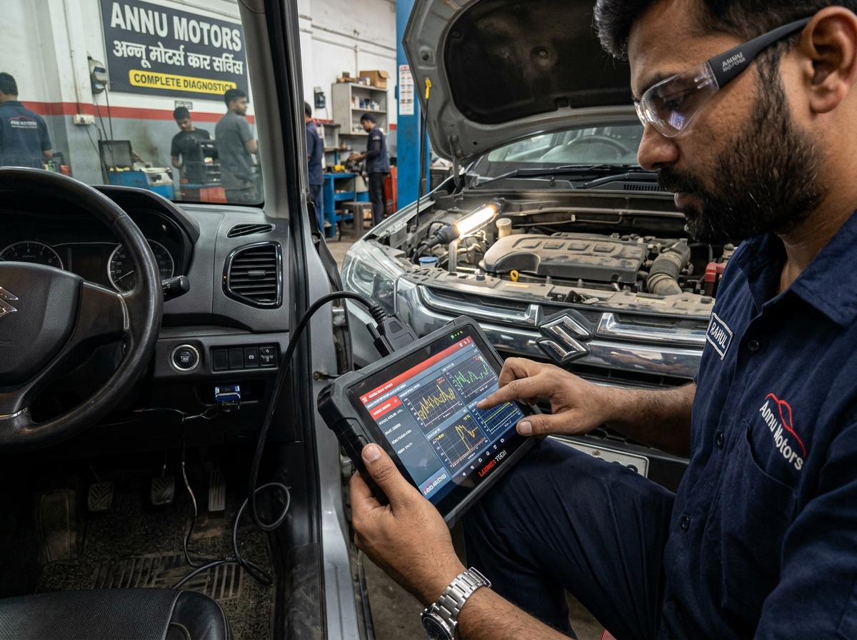 Computerized Engine Diagnostics at Annu Motors