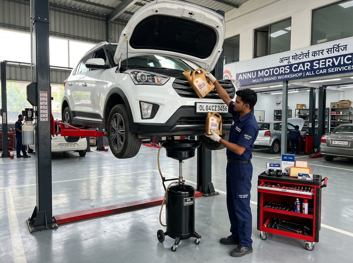 Periodic Maintenance Service at Annu Motors